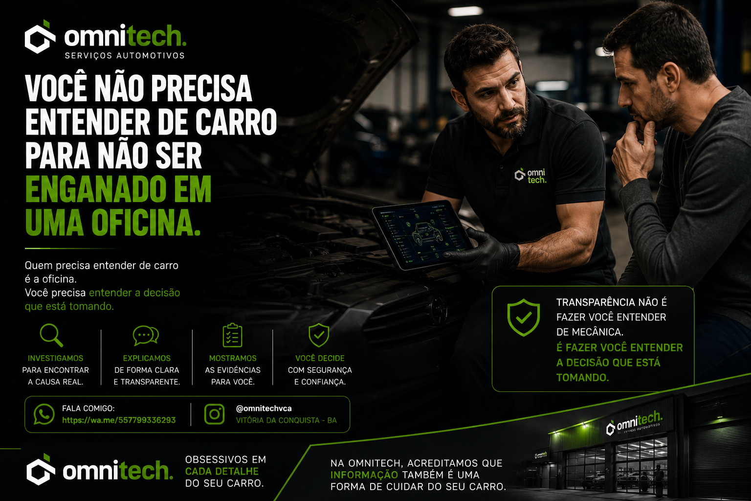 Você precisa entender de carro para não ser enganado em uma oficina?